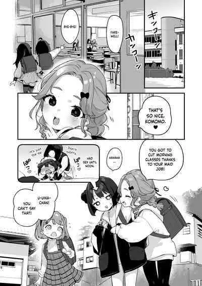 Komomo wa Goshujinsama Senyo no Ryoana Nikubenki Loli Maid | Komomo is a Loli Maid Cum Dump With All Holes Only for Her Master