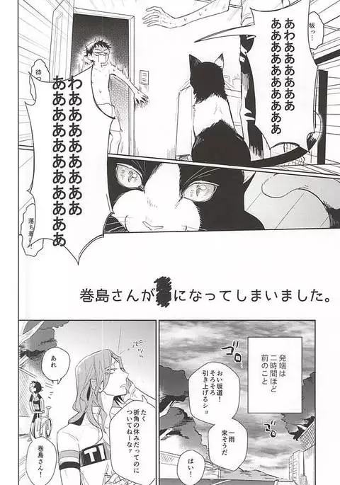 Makishima-san ga Neko ni Natteshimaimashita.