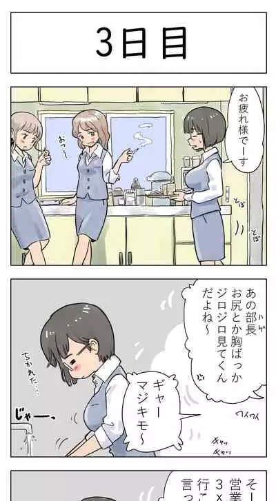 [Lithium] 100-nichigo ni Aiken to Sex suru Jimi Kyonyuu Megane-chan [Ongoing]