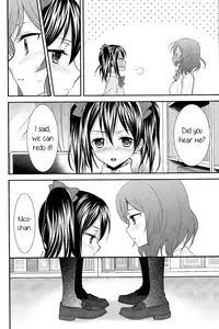 (Anata to Love Live! 3) [Sweet Pea, COCOA BREAK (Ooshima Tomo, Ooshima Towa)] NicoMaki! (Love Live!) [English] {Rinruririn}