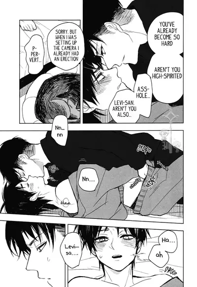(C85) [Tokinokouji (Omatsu)] Hachiware to Levi-san [Yoru] | The Black and White Cat and Levi-san [Night] (Shingeki no Kyojin) [English] [Key and Cravat]