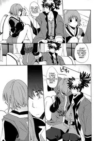 (SUPER19) [Orange Crown (Various)] Nagareboshi yori Ai o Komete! | With love, from a shooting star! (Tales of Vesperia) [English] [EHCove]