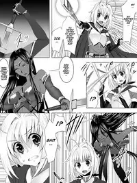 Minarai Mahoutsukai ga Hatsujouki no Dark Elf ni Mori de Souguu Shite Gyaku Rape Sarechau Ohanashi | An apprentice sorcerer encounters dark elves who are in heat in the forest and gets reverse raped