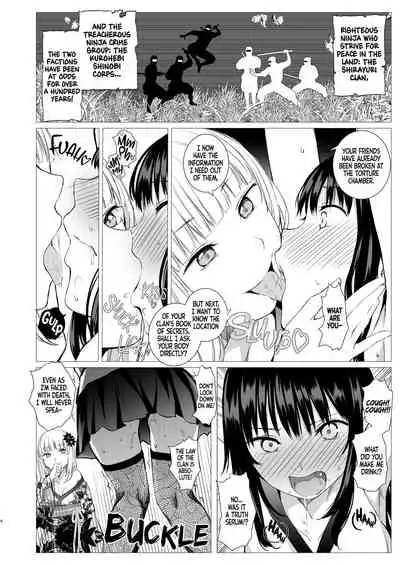 [Harumachi Tsurara (Shichoson)] Oshinobi Shoujo no Asobikata | How Shinobi Girls Play Around [English] [Thousand Lilies x Chads no Teikoku] [Digital]