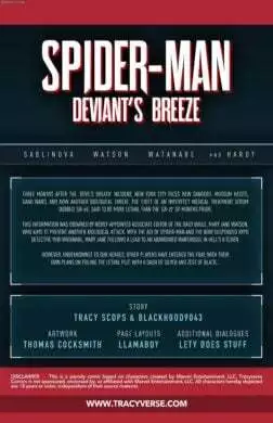 DEVIANT’S BREEZE- Tracy Scops [Spider Man]