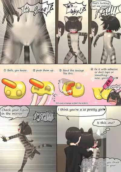 neko Cat Painting shinshi zaibatsu