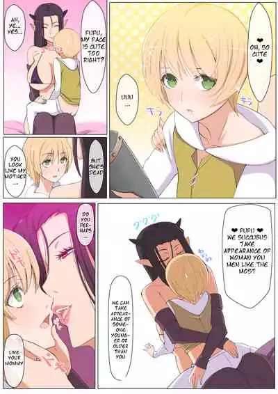 Fell into darkness, and was captured by a Succubus mom