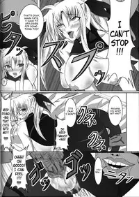 (C82) [Bitch Bokujou (Bokujou Nushi K)] Zettai Chinpo Nanka ni Maketari Shinai Hon Re:birth | I Won't Lose to a Mere Cock Book Re-Birth (Mahou Shoujo Lyrical Nanoha, Dog Days) [English] [Chocolate]