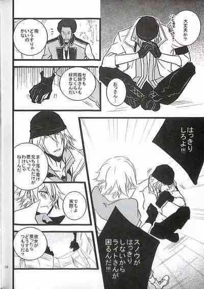 Final Fantasy 13 Fan book (cranberry hearts)