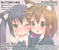 Butterflies (K-ON)[English][Dynasty Scans]