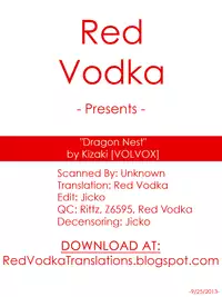 (COMIC1☆7) [VOLVOX (Kizaki)] Ryuu no Su | Dragon Nest (Dragon Quest) [English] =RED= [Decensored]