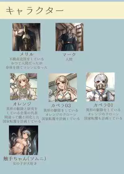 Shokushu-chan ga Bishoujo o Tsukamaete Ningyo Dorei ni Kaizou suru Hon