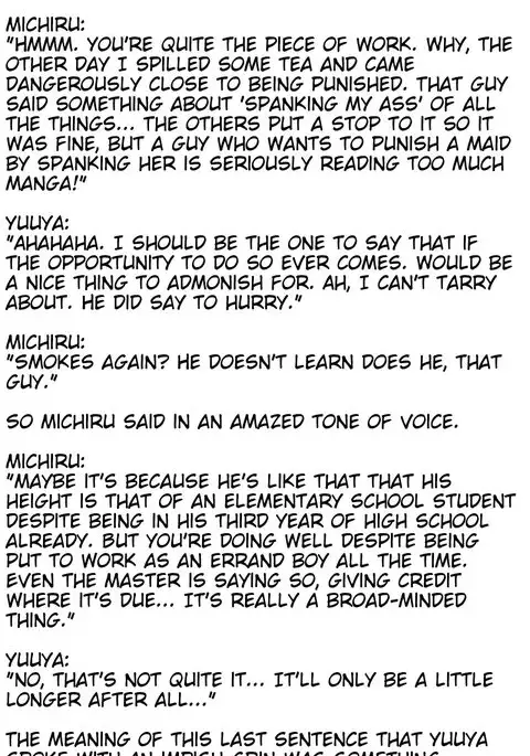 The M-to-F'ed son of a distinguished family - The spoiled rotten brat who was made a maid -