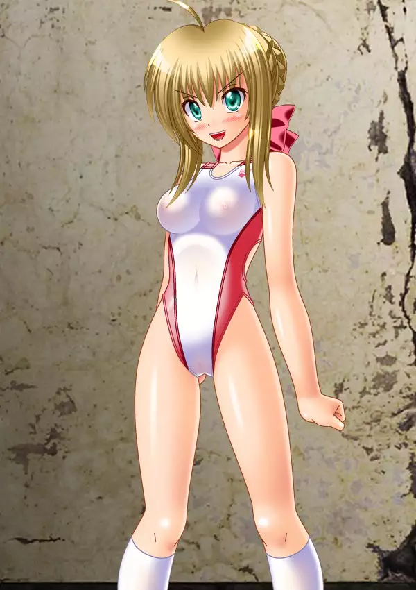 Hentai TSF Aka Saber