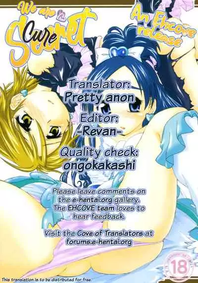 (Puniket 10) [Tokai Oohashi(Kari) (Kamino Ryuya)] Futari wa Ura Cure | We Are Secret Cure (Futari wa Precure) [English] [EHCOVE]