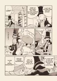 (C74) [M Kichibeya (Uchida Junta)] Luke to Meisou suru Otona (Professor Layton) [English]