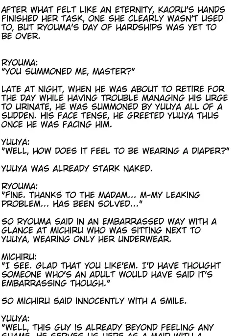 The M-to-F'ed son of a distinguished family - The spoiled rotten brat who was made a maid -