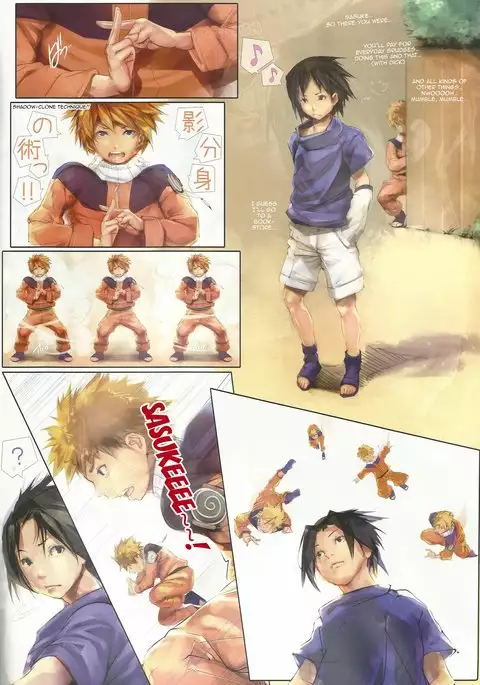 おひげぼん-30 BL サス×ナル3 Sasu x Naru