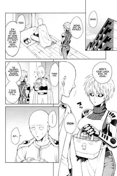 (ONE→HUNDRED 5) [TK-Brand (Nagi Mayuko)] Uchi no Deshi ♀ (19) Yome Sugite Ikiru no ga Tsurai (One Punch Man) [English] [Project Valvren]