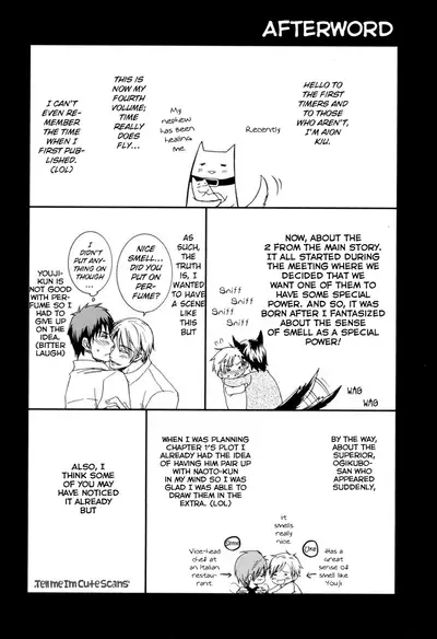 [Aion Kiu] Kimi no Nioi ga Suki | I Like Your Smell [English] {Tell Me I'm Cute Scans}