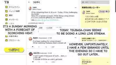 Tsubasa no Chounyuu Channel Haishin-chuu! | Like and Subscribe to Subasa's Breast Growth