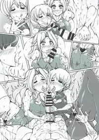 (C92) [JUSTICE-FLAME (Mare halberd eye)] Beiei Gattai Kodane Senmetsu Sakusen (Girls und Panzer)