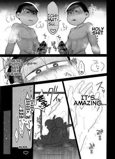 (Kahou wa Nete Matsu 20) [Nimanima Honpo (Tokiwa)] Ore no Shita ga Kyou mo Okashii!! ~24-Jikan Baku Iki 3P Secross~ | My Tongue Has Been Weird Lately ~24 hours of explosive threesome sex!!~ (Osomatsu-san) [English]