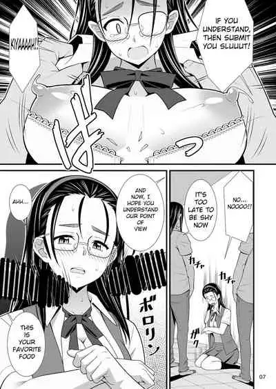 She's a meat urinal because she's boring but her body is erotic