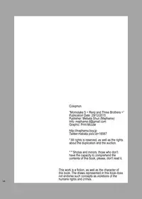 (C89) [Majihama. (Mebata Shun)] Momota-ke 5 ~Renji to Mitsugo Chuuhen~ | Momota-ke 5 ~ Renji and Three Brothers - Second Volume ~ [English] {Shotacon Fusion} [Decensored]