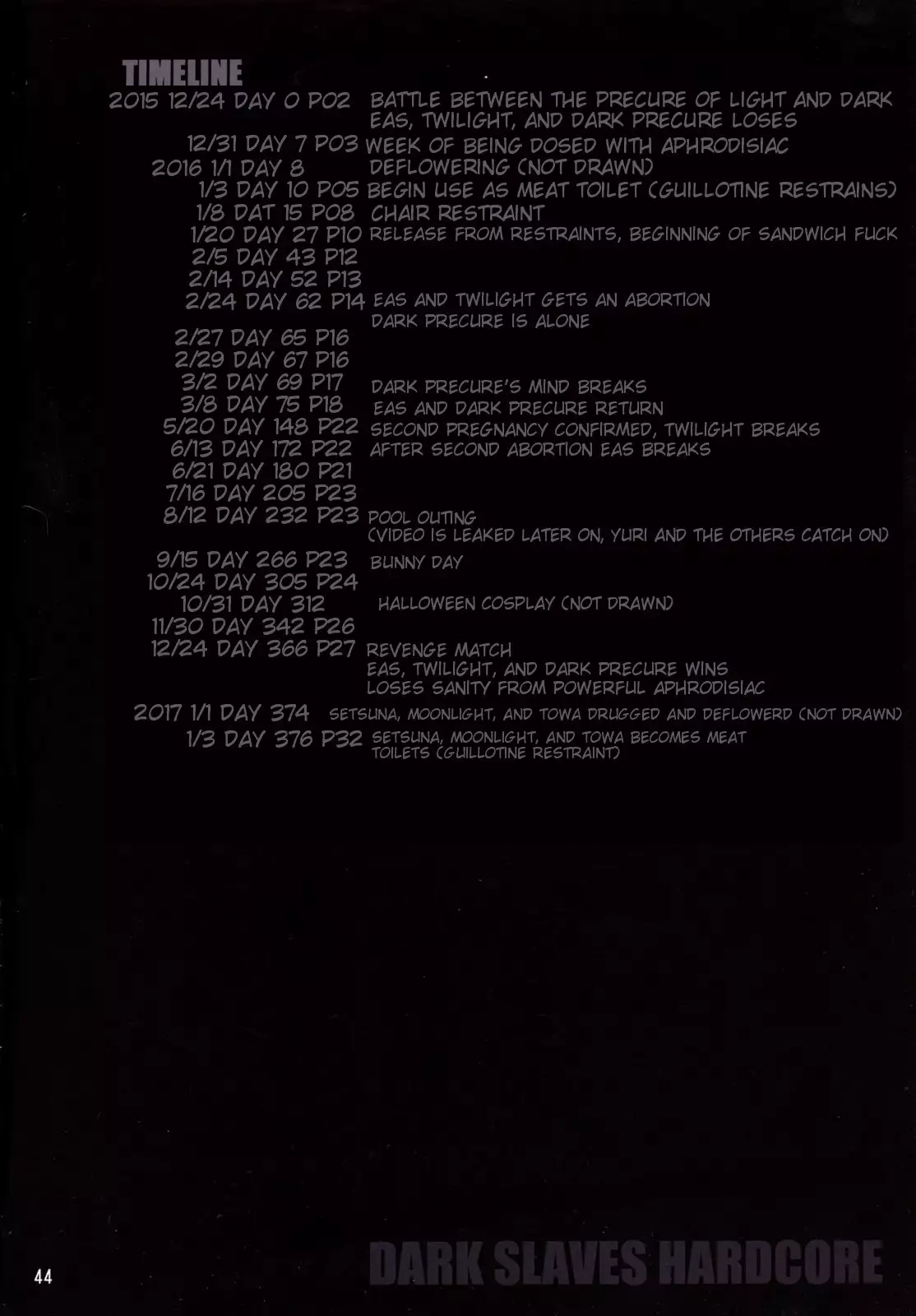 DARK SLAVES HARDCORE