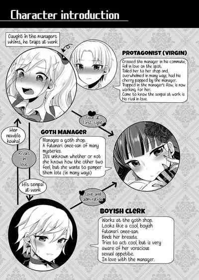 [Maltese (Runrun)] Boku ga Hitomebore Shita Gothic Onee-san wa Futanari datta Ken [English] 1-3