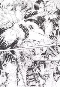 (C90) [Samurai Ninja GREENTEA (Samurai Ninja GREENTEA)] Harem Keikaku Darkness "Escape is impossible ~Bousou suru Futanari Yami~" (To LOVE-Ru) [English]