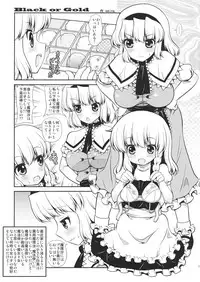 (Kouroumu 10) [Madou Shiryoushitsu (emina, Arashi-D-Akira, Sasaki Teron)] Black or Gold (Touhou Project)