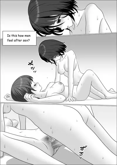 [Herikutsu Ryuutsuu Center] Chinpo Lady Fujoshi ni Chinpo ga Haemashita | CHINPO LADY An Otaku Girl Grows a Dick [English] [Digital]
