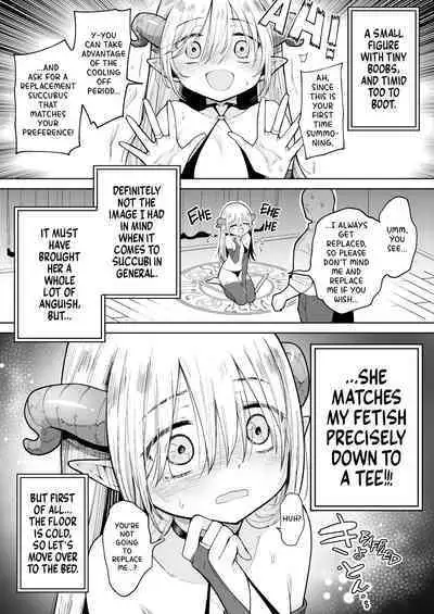 Negative Chippai Succubus ga Kita. | A Tiny Titty Negative Succubus Has Arrived