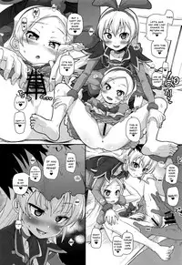 (C94) [CLUTCH SHOT KING (Kakkuu)] Kougekiteki Houshigata Kinpatsu Parfait-chans | Aggressive Servicing Blonde Parfait-chans (Dokidoki! PreCure, Kirakira PreCure a la Mode) [English] {Doujins.com}