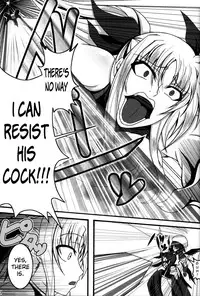 (C82) [Bitch Bokujou (Bokujou Nushi K)] Zettai Chinpo Nanka ni Maketari Shinai Hon Re:birth | I Won't Lose to a Mere Cock Book Re-Birth (Mahou Shoujo Lyrical Nanoha, Dog Days) [English] [Chocolate]