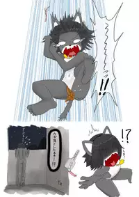 [Shinshi Zaibatsu] zenra ni neko no body paint! anal shippo de kyousei onanie-