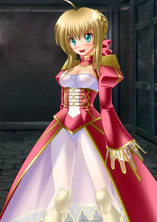 Hentai TSF Aka Saber