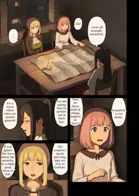 [Irotenya] Onna Boukensha-tachi ga sabaku no oasis ni tachi yoru to.... [English]