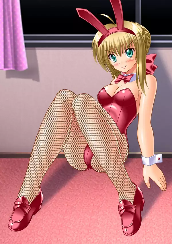 Hentai TSF Aka Saber