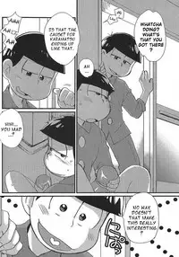 (Kahou wa Nete Matsu Spark 11) [MatsuCha. (Maccha)] Mahou no Onaho to Tsunagacchata Karamatsu no Junan! | The Passion of Karamatsu Connecting with a Magical Onahole! (Osomatsu-san) [English] [Rotti Rotti]