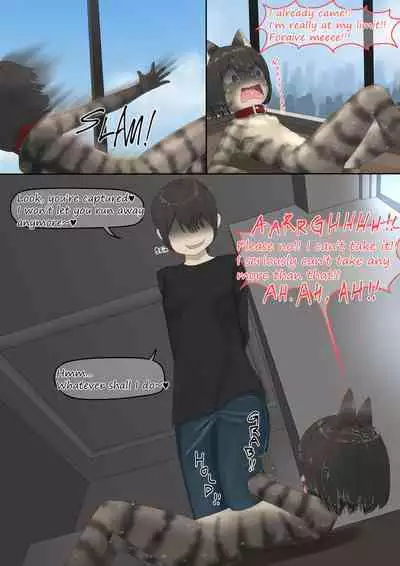 neko Cat Painting shinshi zaibatsu