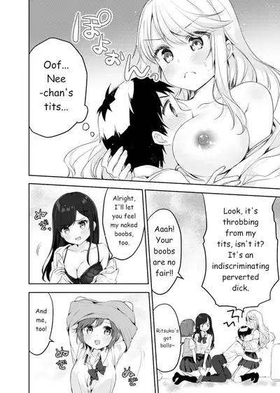 Boku no Onee-chan to Tomodachi wo Nemurasete Osottemitara Kaeriuchi ni Atta | The Tables were Turned when I tried to Rape my Sister and her Friends while they were Asleep