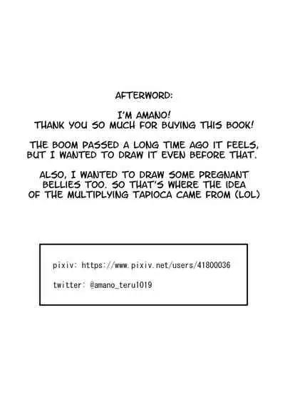 [TeruTeruGirl (Amano Teru)] Zoushoku Tapioca de Tapioca Sanran Play o Suru Ohanashi [English] [Kinsei Translations]