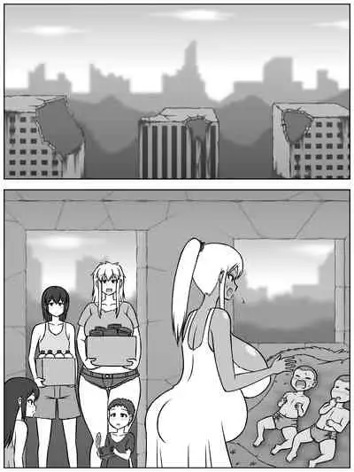 [(sato→ siruto→)Sato] Jinrui ga Metsubou shite, Naze ka Gal to Shota dake ga Ikinokotta Sekai