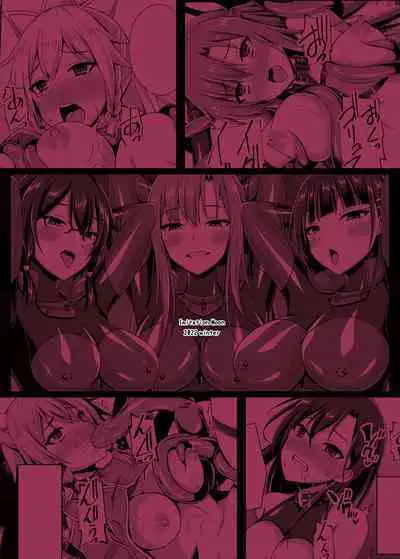 [Imitation Moon (Narumi Yuu)] Ochita Kanojo-tachi wa Mou Kaeranai... (Sword Art Online) [Chinese] [K·翼整合及部分汉化] [Digital]