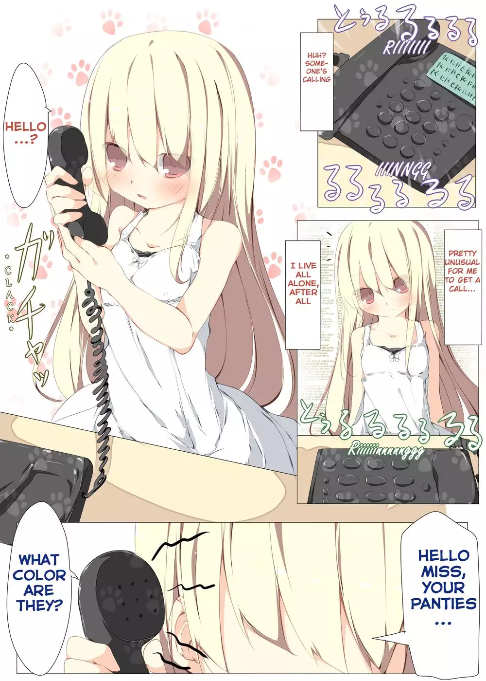 Kore de Anshin! Hentai Denwa ga Kita Toki no Tanoshii Outai Houhou