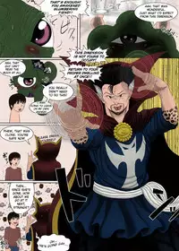 (C92) [Mayoineko (Various)] Shuma Lover (Doctor Strange) [English] [H-Konbini] [Coloured by Shadybot]