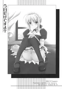 (C71) [UDON-YA (Kizuki Aruchu, ZAN)] Kyou Dake Desuyo? (Fate/stay night) [Chinese] [ENEY漢化]